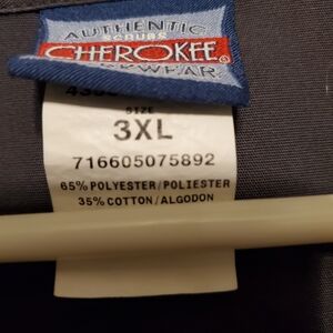 Cherokee Gray Workwear Scrubs 3XL